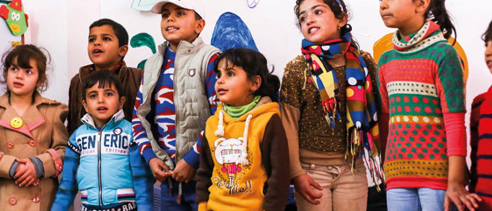 Refugees in Jordan - work with children